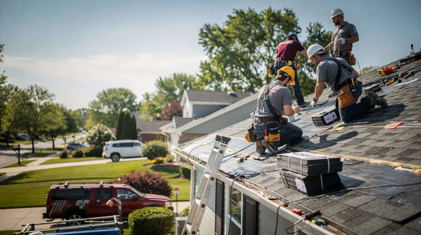 Roof Repair in New Canton, IL around you